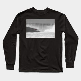 Backdoor Surfer getting Barreled Long Sleeve T-Shirt